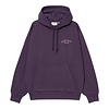W' Hooded Modality Sweat - Lokers (Stone Dyed)