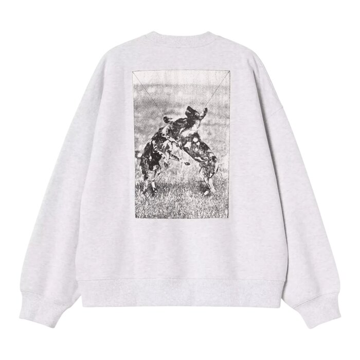 Carhartt WIP No Play Sweat - Ash Heather
