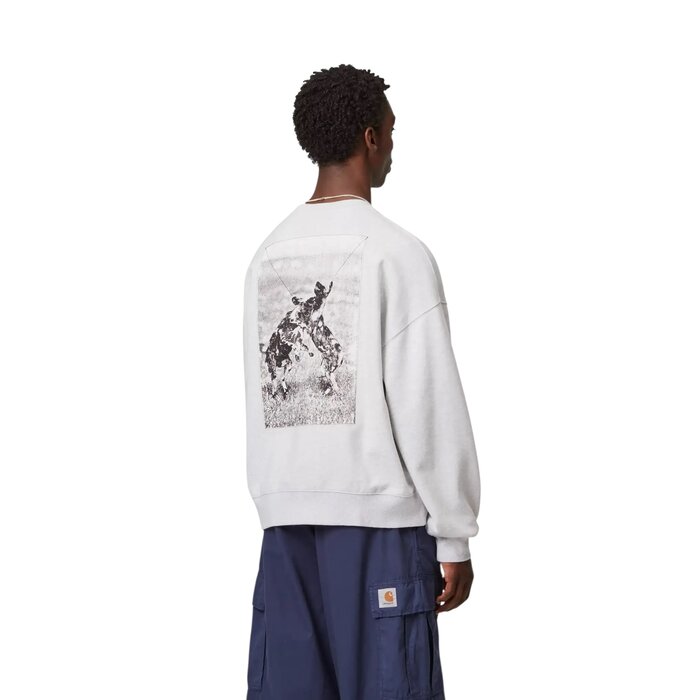 Carhartt WIP No Play Sweat - Ash Heather