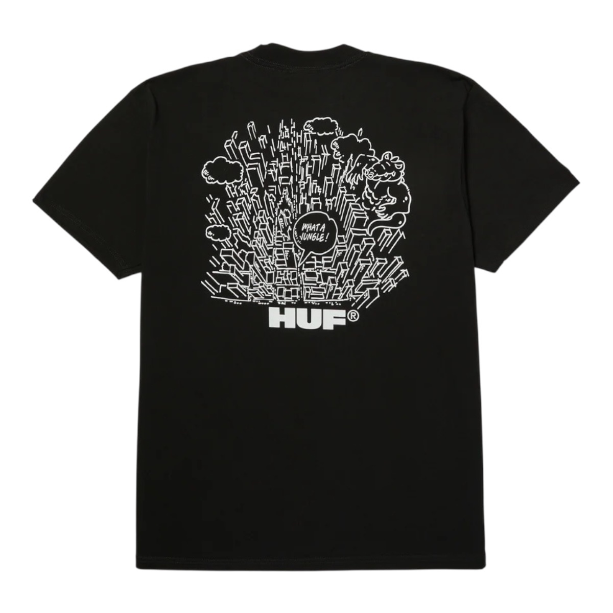 Huf What A Jungle S/S Tee - Black