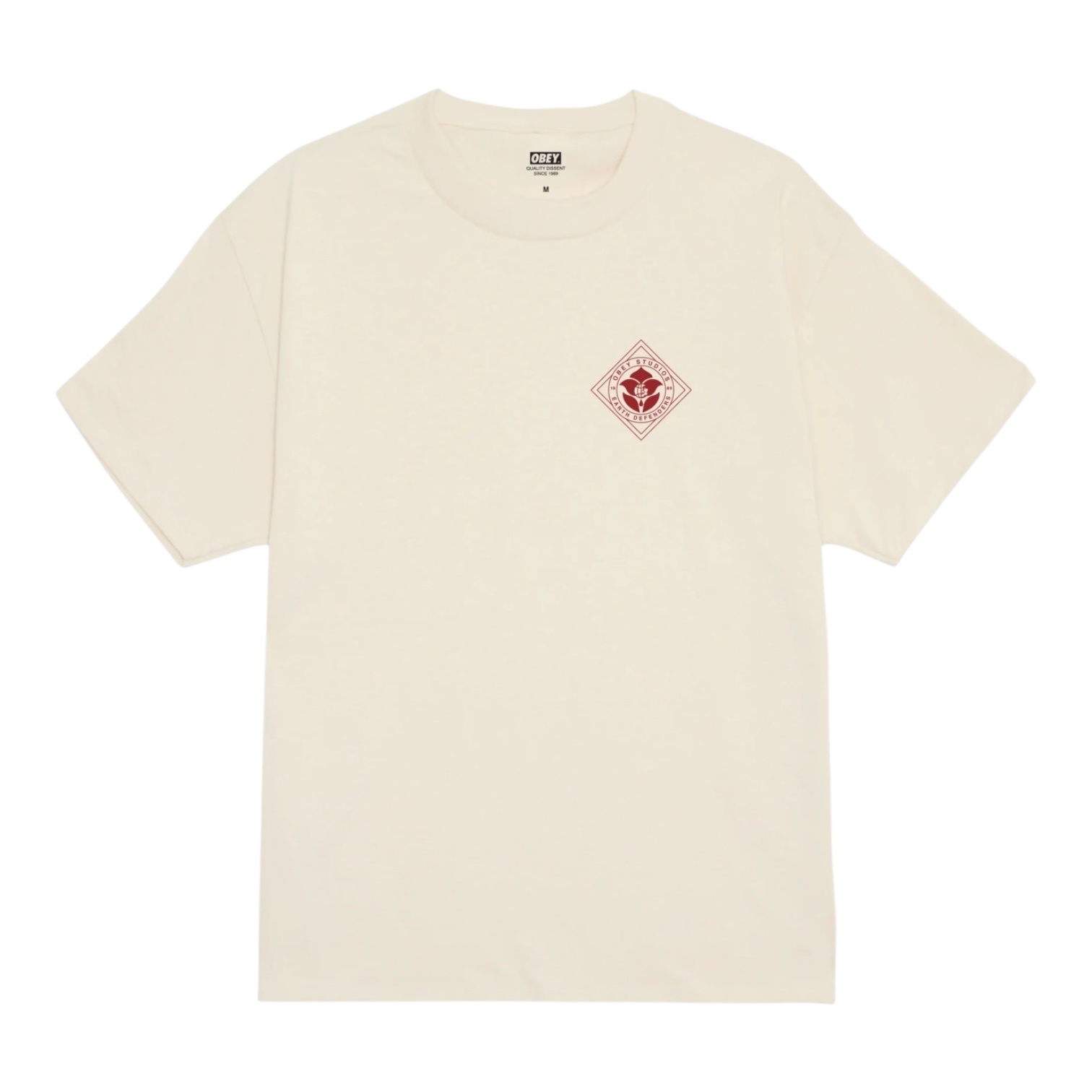 Obey Earth Defenders T-shirt - Cream