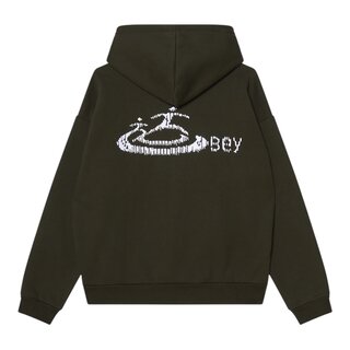 Obey Corp Extra Heavy Hood - Rosin