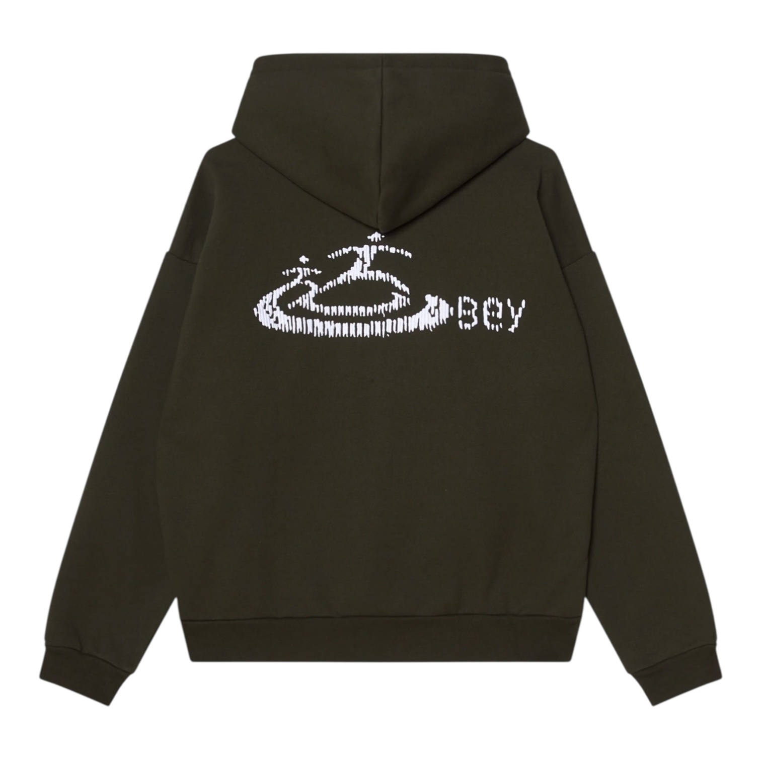 Obey Corp Extra Heavy Hood - Rosin