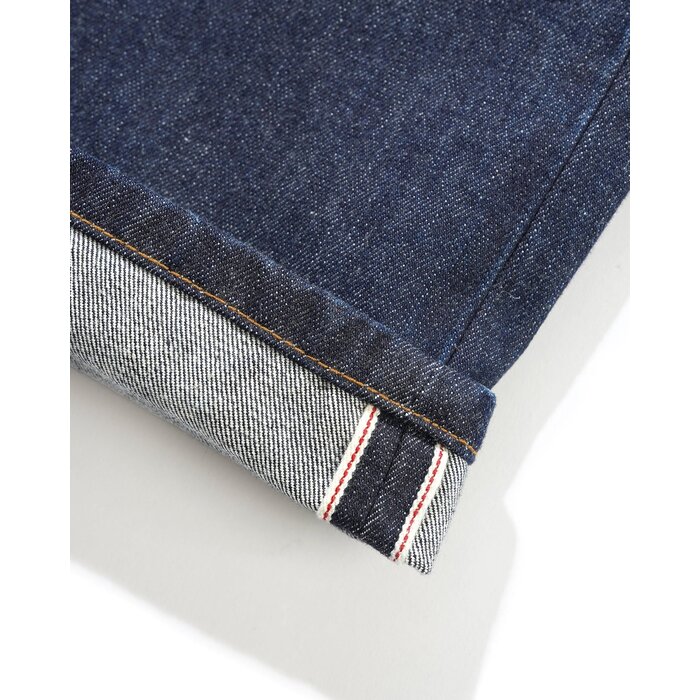 Butter Wide Cute Denim Jeans - Selvedge Blue