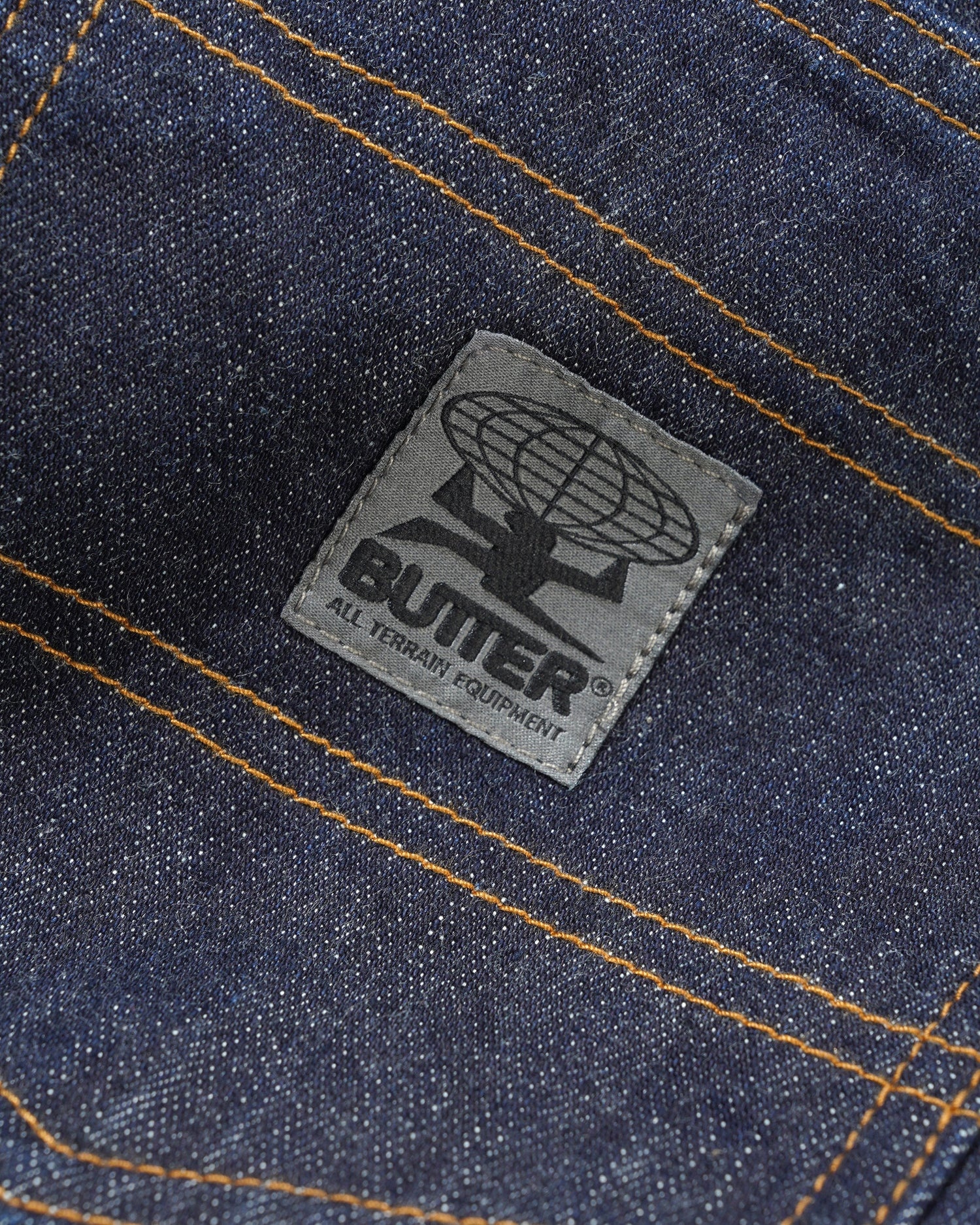 Butter Wide Cute Denim Jeans - Selvedge Blue