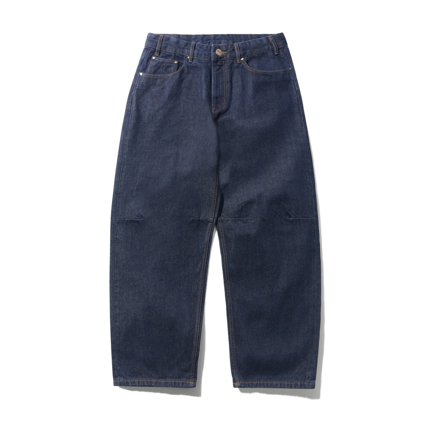 Butter Wide Cute Denim Jeans - Selvedge Blue