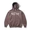 Eruption Zip-Thru Hooded Sweater - Plaid