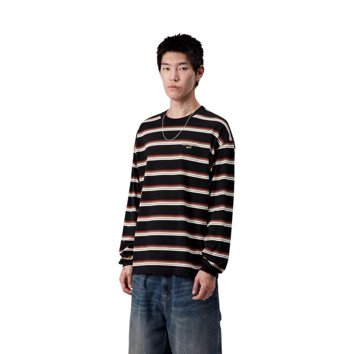 Carhartt WIP L/S Holm T-Shirt - Holm Stripe/Black