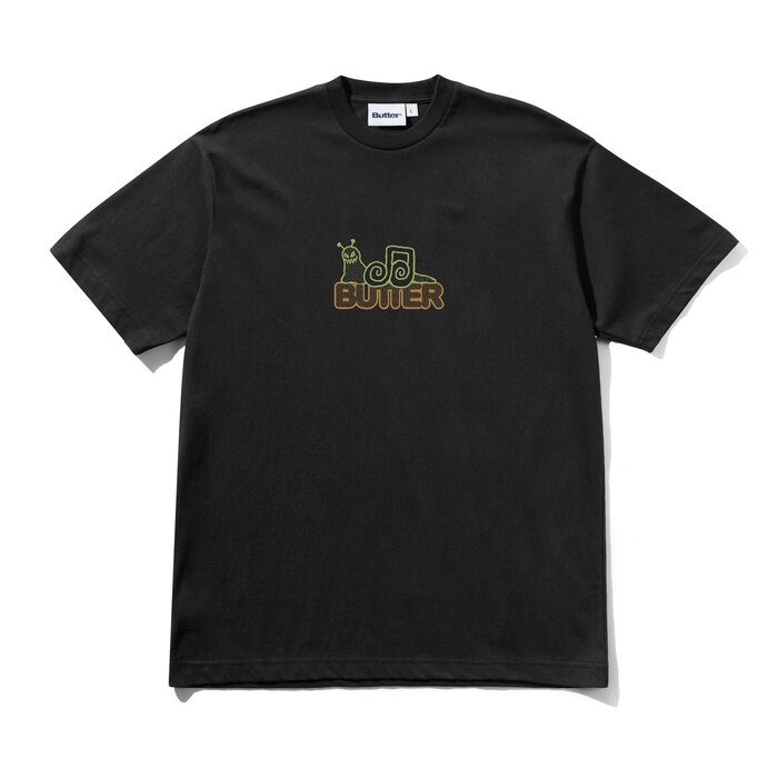 Butter Snail T-Shirt - Black