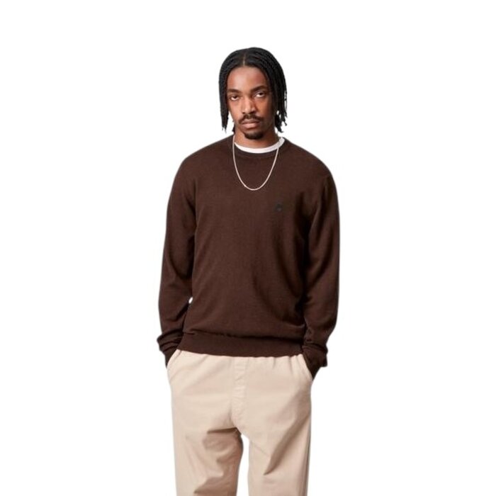 Carhartt WIP Madison Sweater - Palisander/Black