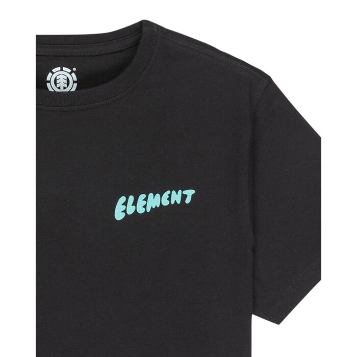 Element Sunrise Youth S/S Tee - Flint Black