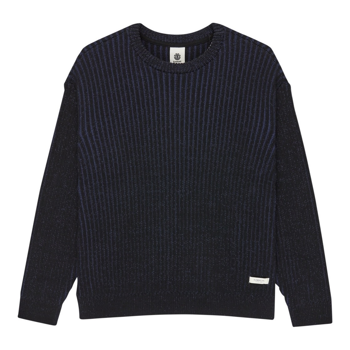 Element 2Tone Rib Crew - Eclipse Navy