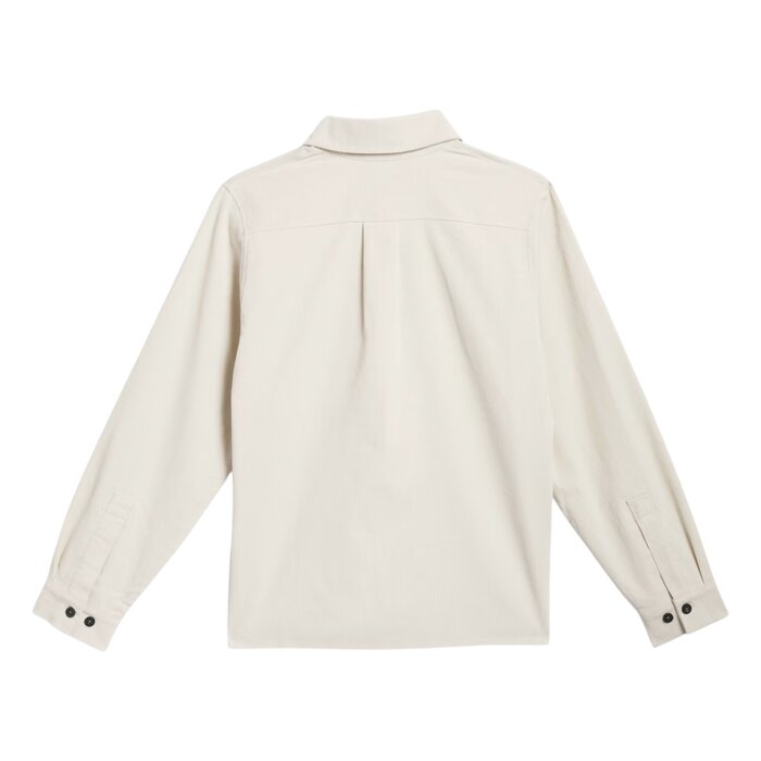 Adidas Skateboarding Shmoofoil Cord Button Up Shirt - Alumina/Shadow Red