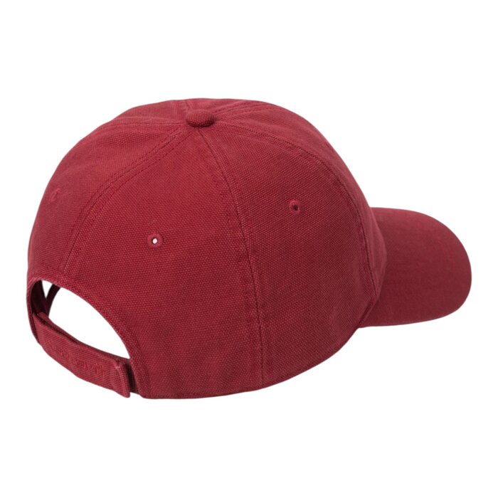 Carhartt WIP Selby Canvas Cap - Scarlet (Stone Washed)