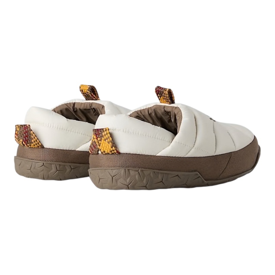 The North Face W' Nuptse Mule - White Dune/ Mocha Brown