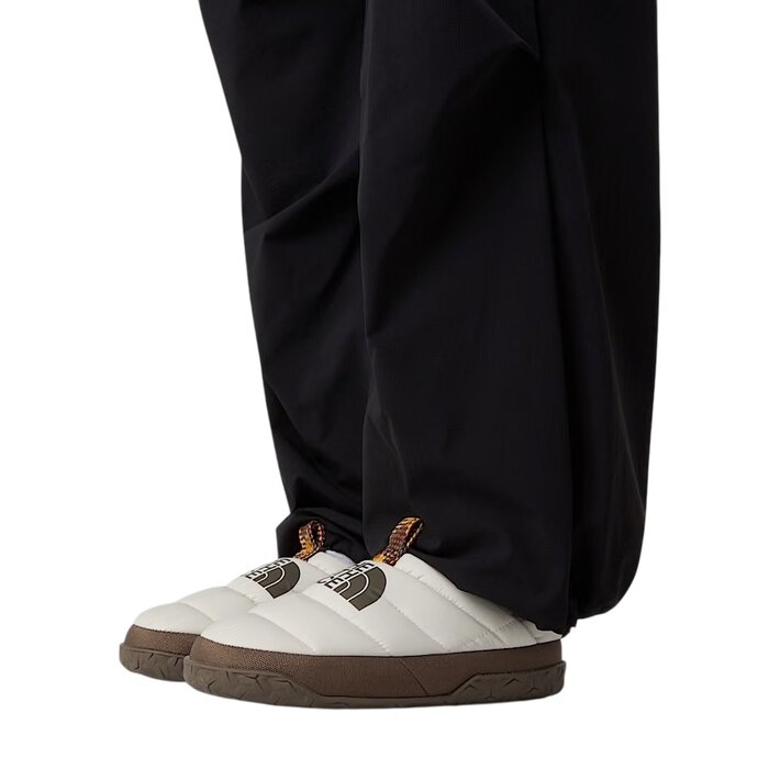 The North Face W' Nuptse Mule - White Dune/ Mocha Brown