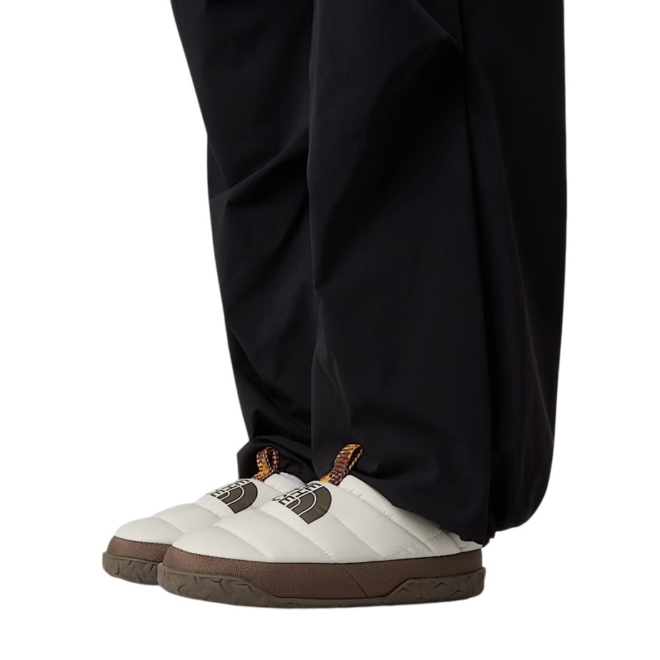 The North Face W' Nuptse Mule - White Dune/ Mocha Brown