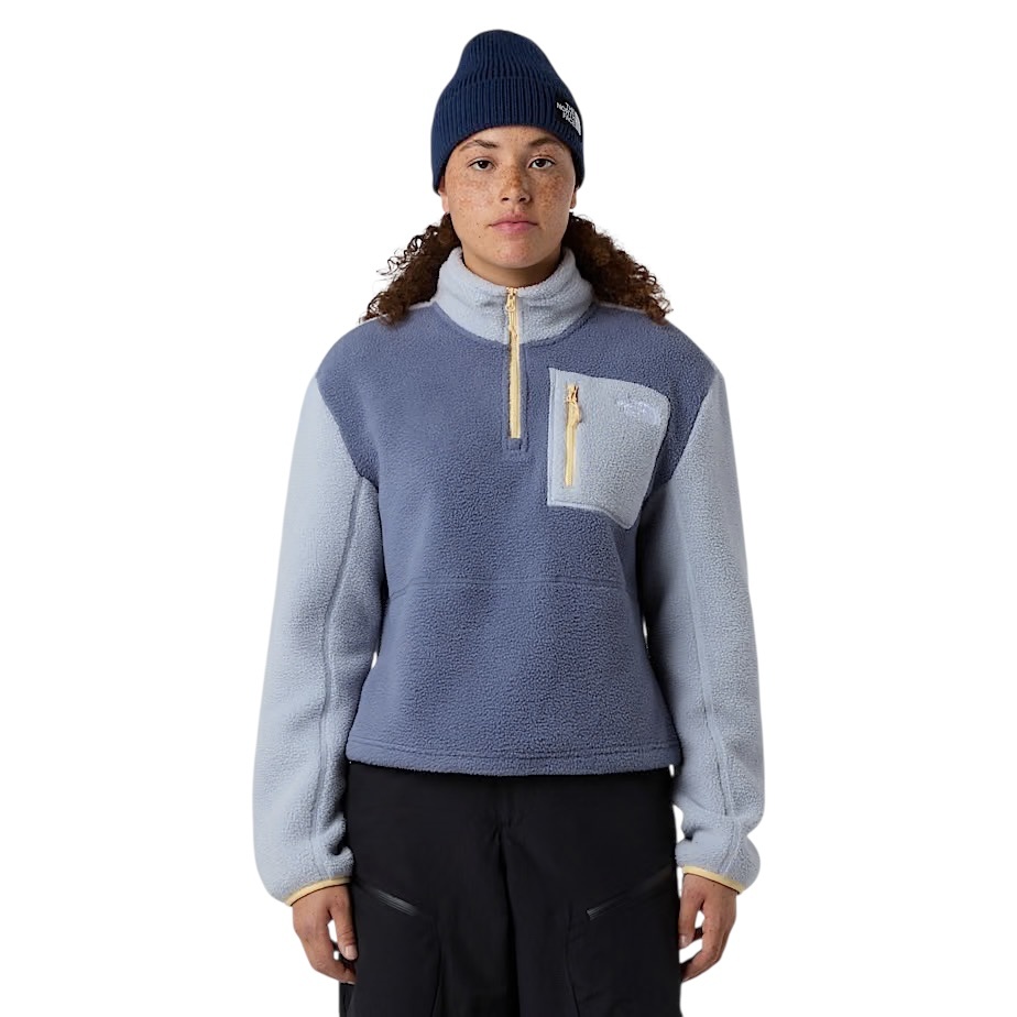 The North Face W' Yumiori 1/4 Zip - Twilight Galaxy/Blue Flax/Mineral Salt