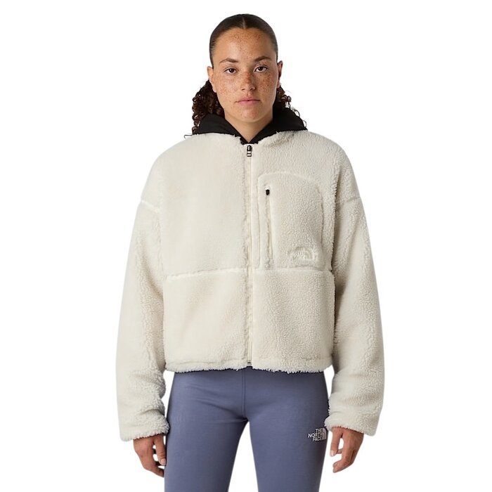 The North Face W' Extreme Pile Full Zip Jkt - White Dune