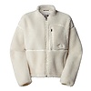 W' Extreme Pile Full Zip Jkt - White Dune