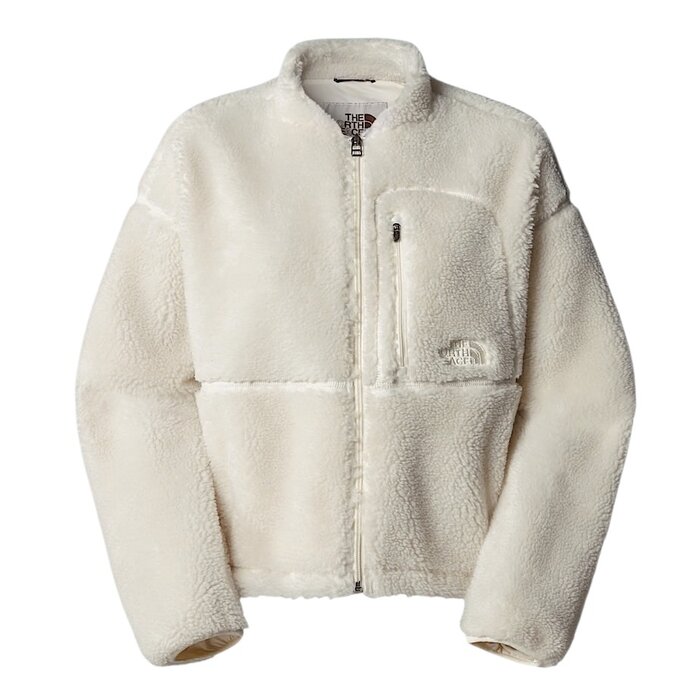 The North Face W' Extreme Pile Full Zip Jkt - White Dune