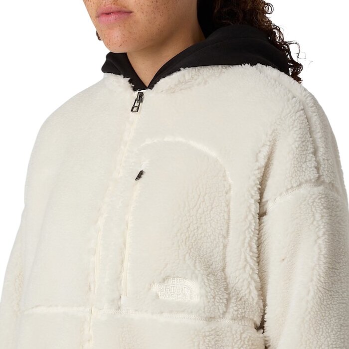 The North Face W' Extreme Pile Full Zip Jkt - White Dune