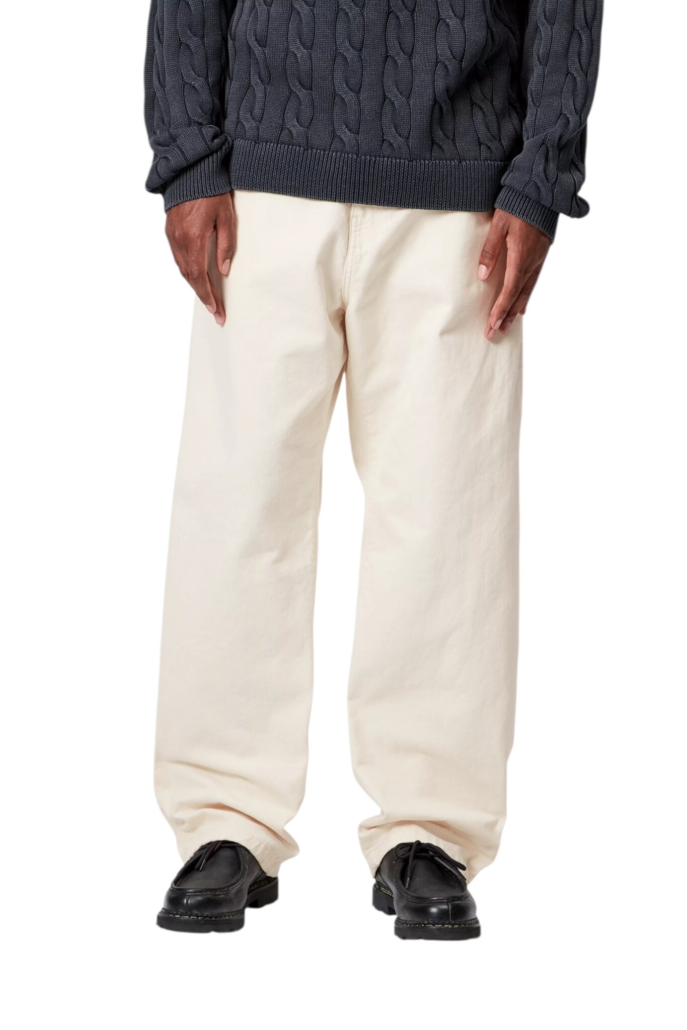 Carhartt WIP Landon Pant - Salt (Rinsed)