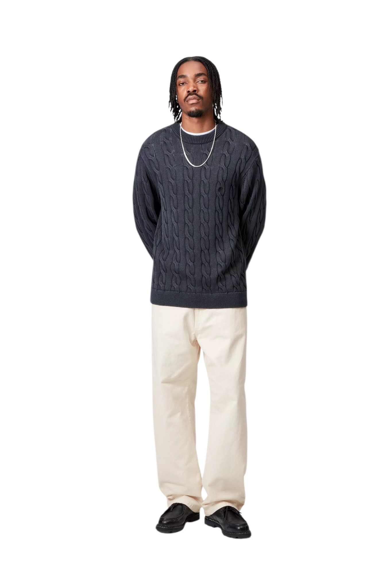Carhartt WIP Landon Pant - Salt (Rinsed)
