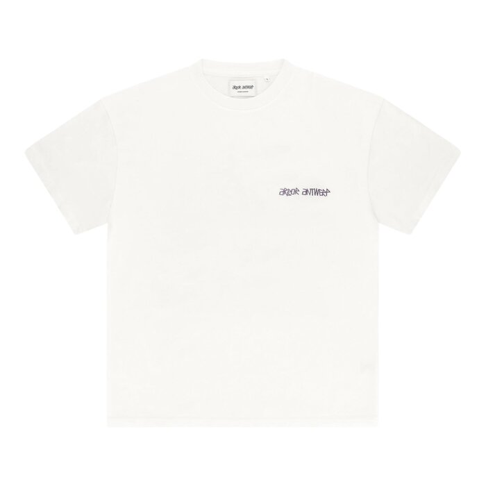 Arbor Antwerp Purple Flower Shirt - White