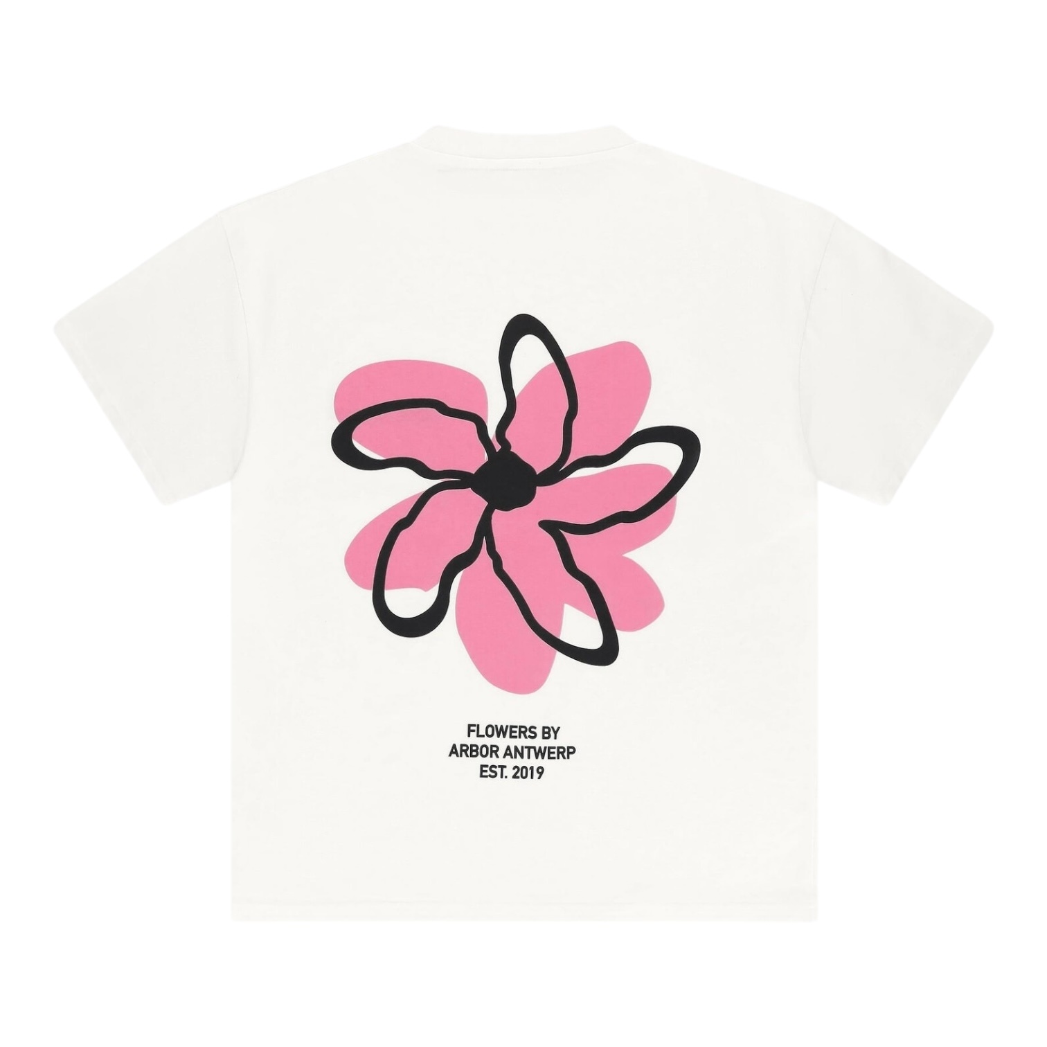 Arbor Antwerp Pink Floral Shirt - White