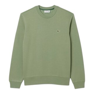 Lacoste Sweatshirt Molleton Col Rond - Vert Thyme