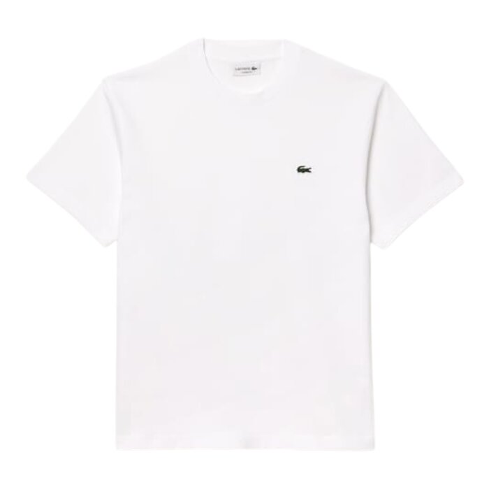 Lacoste T-shirt coton col rond - Blanc