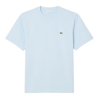 Lacoste T-shirt Coton col rond - Bleu Clair T01