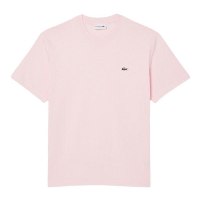 Lacoste T-shirt Coton Col Rond - Rose Pale