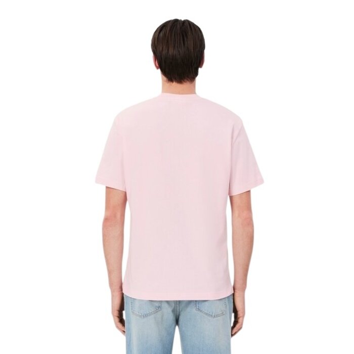 Lacoste T-shirt Coton Col Rond - Rose Pale