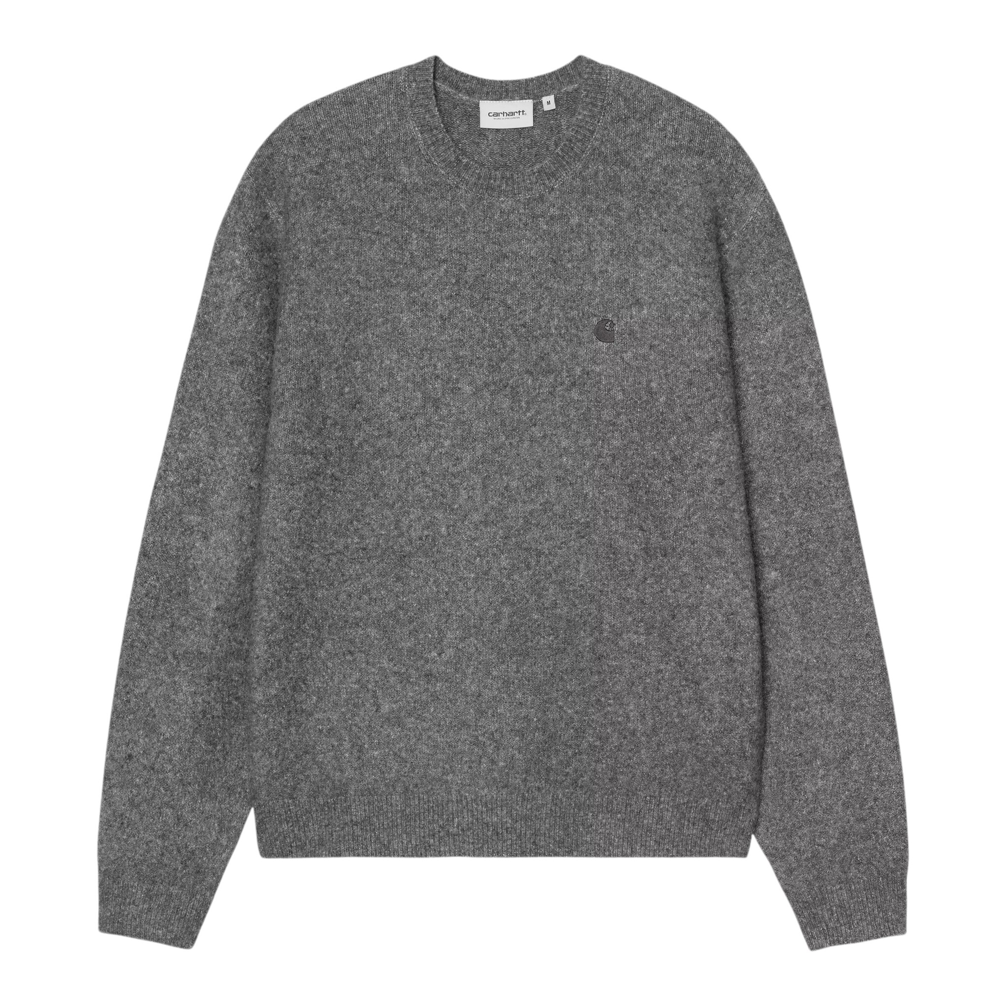 Carhartt WIP Curtis Sweater - Tangled Graphite