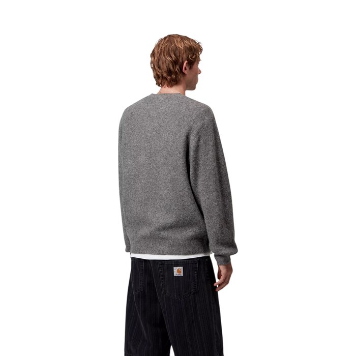 Carhartt WIP Curtis Sweater - Tangled Graphite