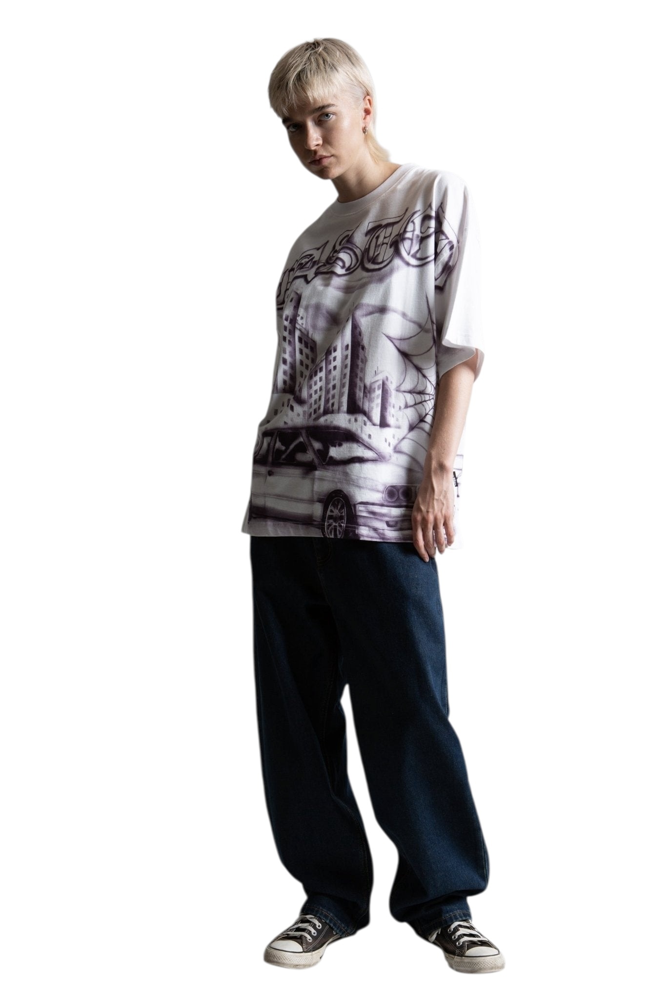 Wasted Paris Signature Casper Pant - Raw Blue