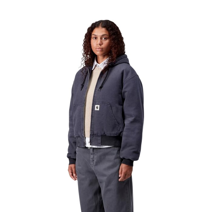 Carhartt WIP W' OG Active Jacket - Dark Navy (Stone Canvas)