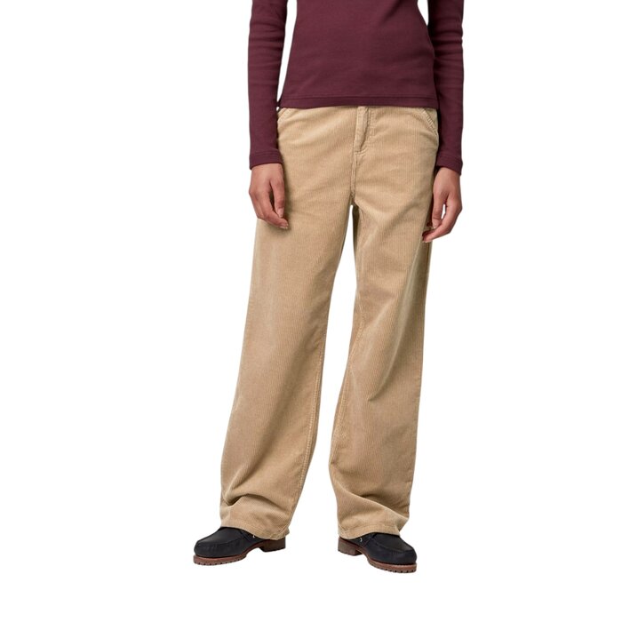 Carhartt WIP W' Simple Pant Corduroy - Leather (Rinsed)