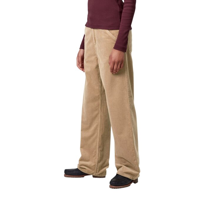 Carhartt WIP W' Simple Pant Corduroy - Leather (Rinsed)