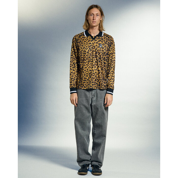 Obey Classic Wrinkle Baggy Denim - Black Wrinkle Wash