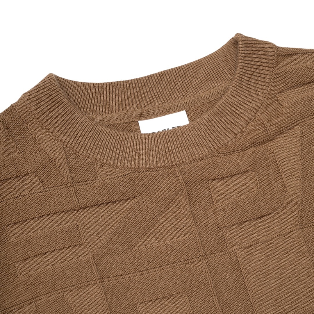 Parlez Block Sweatshirt - Sand