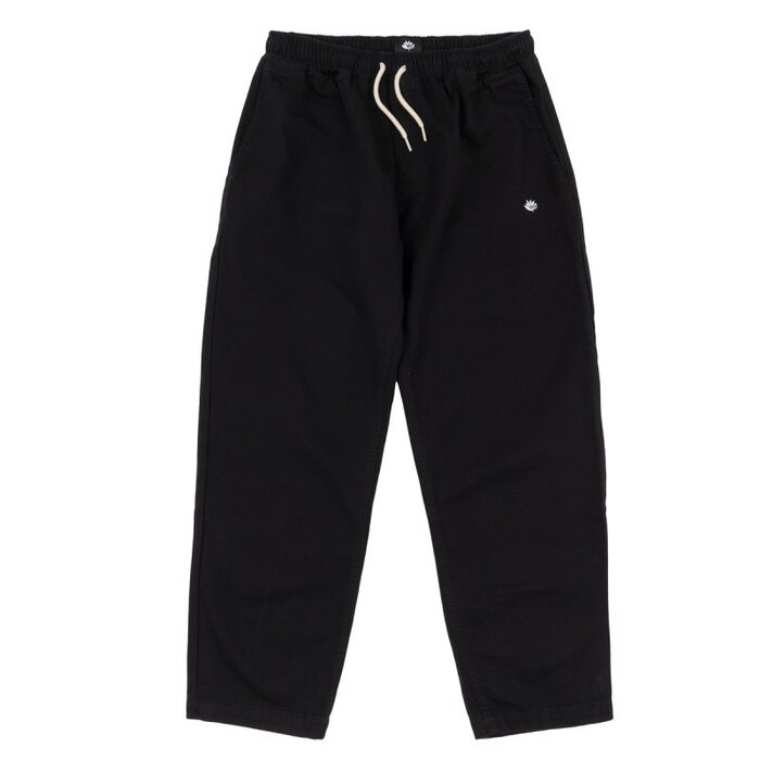 Magenta Slack Pants - Black