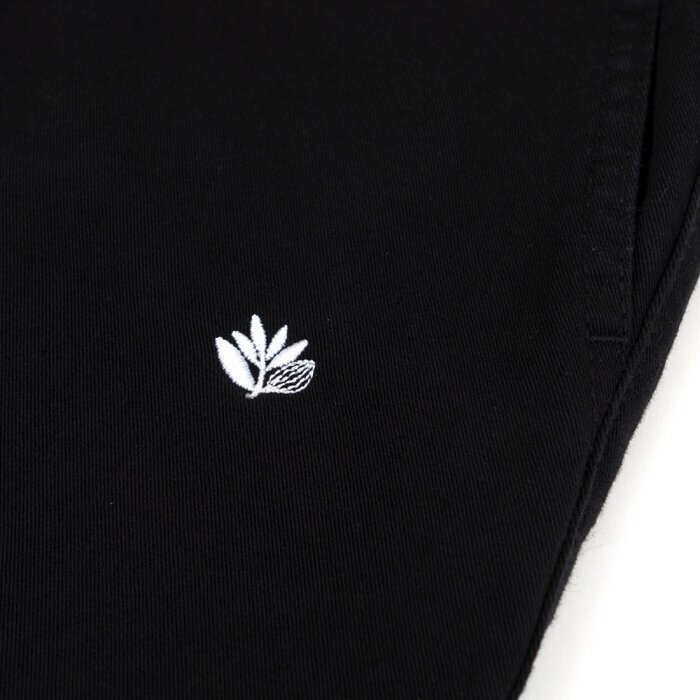 Magenta Slack Pants - Black