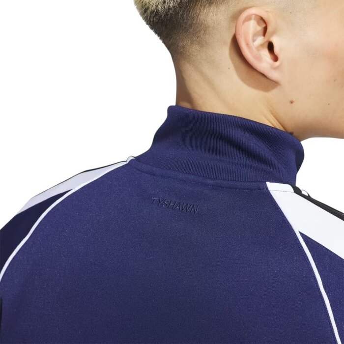 Adidas Skateboarding Tyshawn Track Jacket - Dark Blue/White/Black