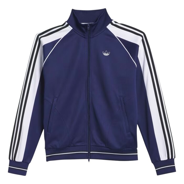 Adidas Skateboarding Tyshawn Track Jacket - Dark Blue/White/Black