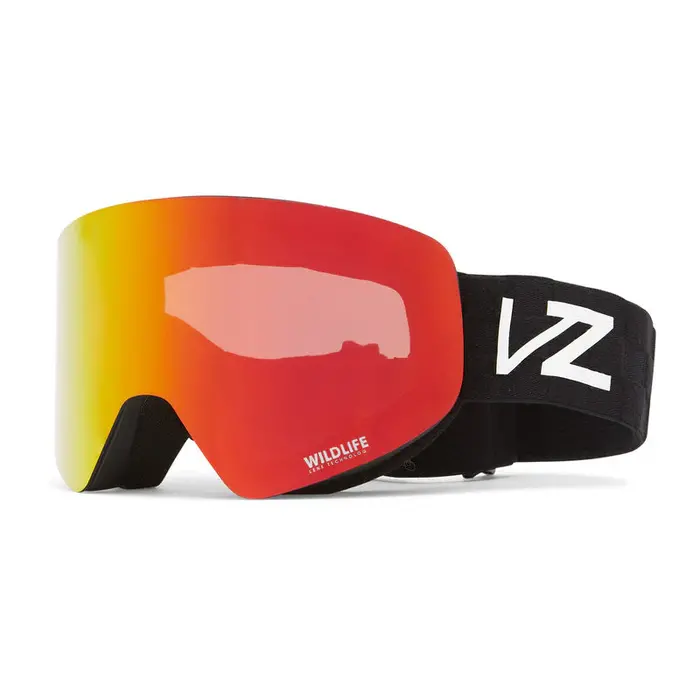Vonzipper Outro - Black Satin/ Fire Chrome