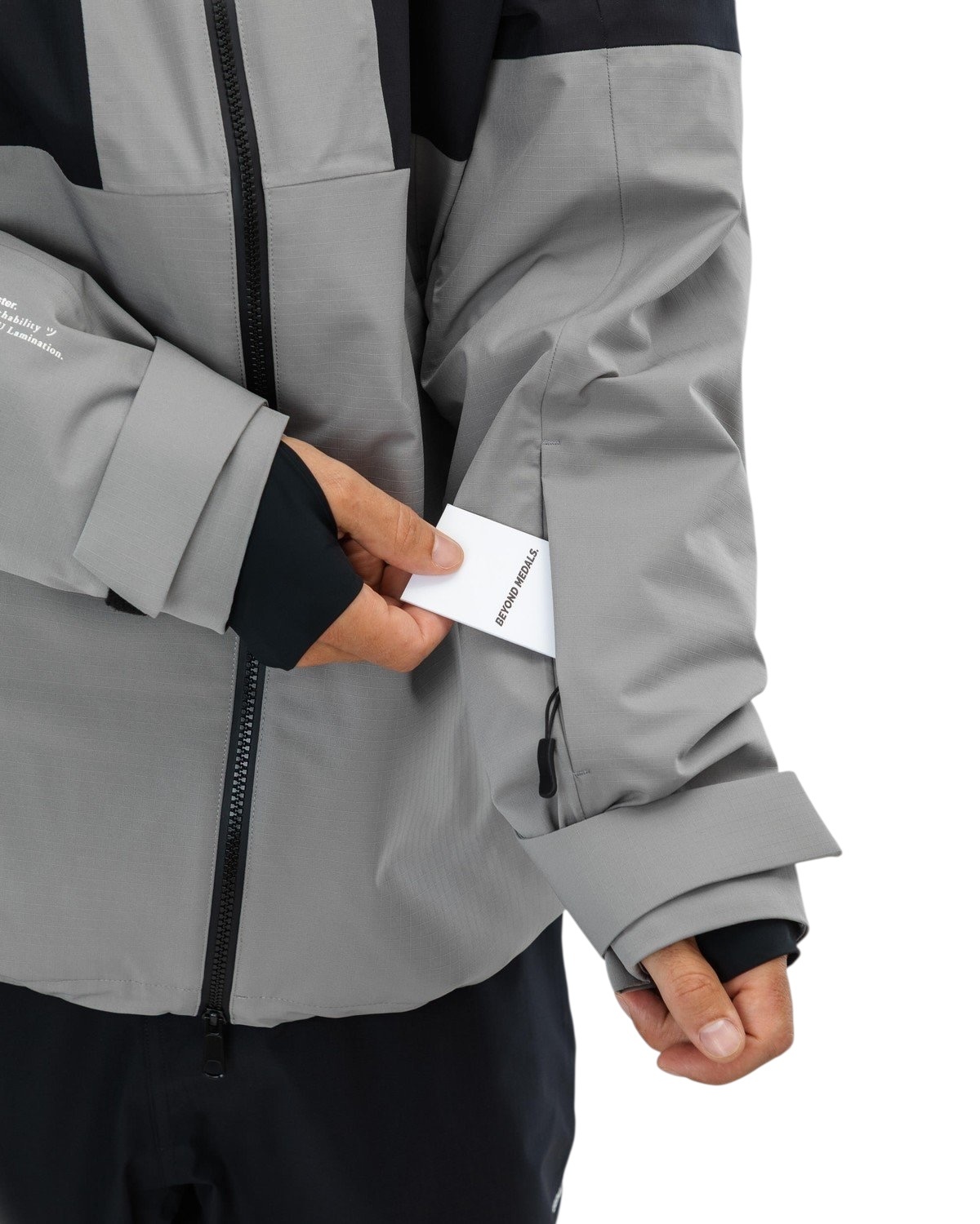 Beyond Medals Fullzip Jacket 2L - Grey