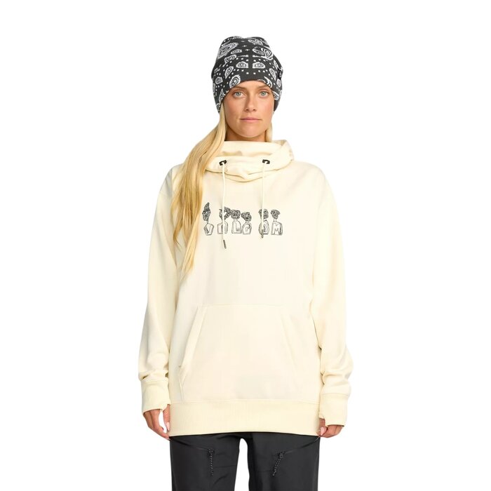 Volcom Riding Hydro Hoodie - Bone